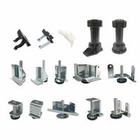 Pieds de nivellement réglables pour meubles de cuisine, robustes, pour armoires de cuisine, socle de nivellement