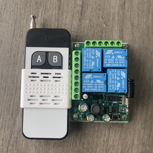 Ac220v 10A 4CH không dây điều khiển từ xa chuyển tiếp nhận được mô-đun và 4-channel RF433MHz điều khiển từ xa truyền - Product Image 3