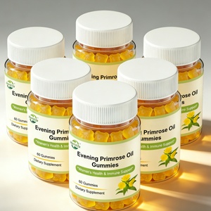 Capsules d'huile d'onagre pour l'équilibre hormonal, complément alimentaire végétalien, soutien OEM usine, gommes d'huile d'onagre - Product Image 4