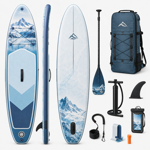 Planche de SUP <span class=keywords><strong>gonflable</strong></span> OEM pour la navigation, stable, avec pont antidérapant en EVA, pour les acheteurs B2B - Product Image 2