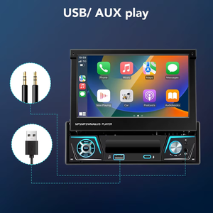 Prix exceptionnels, écran rétractable Auto IPS, navigation GPS universelle, autoradio Android 7 pouces WINCE stéréo MP5 1 Din - Product Image 6
