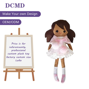 Muñeca De Trapo De Algodón Con Ropa Intercambiable – DIY, Colección Y Decoración De 23 Cm