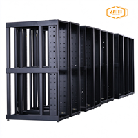 Armoire de serveur pour centre de données informatique 47U 800x1200 robuste 3000kg avec PDU intelligent et porte en maille hexagonale