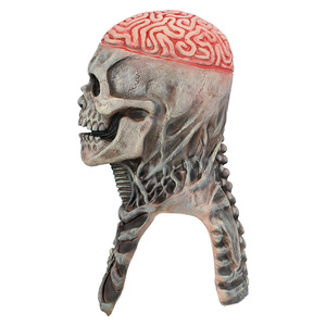 Masque de crâne d'Halloween, masque d'horreur <span class=keywords><strong>Resident</strong></span> <span class=keywords><strong>Evil</strong></span>, masque de démon zombie squelette Indie Station - Product Image 4