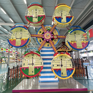 Mini noria para niños, atracciones de diversión con certificación CE para centros comerciales y parques - Product Image 4