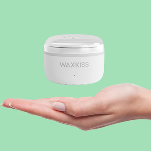 Waxkiss, venta al por mayor, Mini calentador de cera de 8ml, máquina de calentador de cera portátil para derretir la cera de depilación de orejas y nariz
