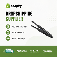 Lisseur à cheveux professionnel OEM à plaques fines, outil de coiffure, fournisseur dropshipping, exécution des commandes 3PL, DDP pour Shopify