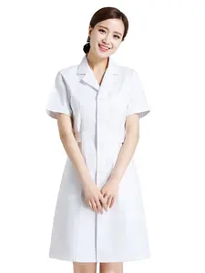 White Lab Coat Long Sleeve Male And Female Doctor Uniforms Medical Students Nurse Uniforms Short Sleeves Chemical Labs Ph