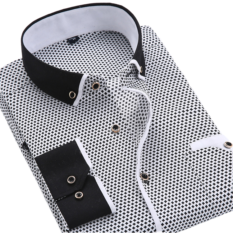 5xl dress shirts LNWUY (S-5XL) Big and Tall Mens Stretch Solid Long Sleeve Button Down Shirts Formal Casual Business Prom Party Wedding Red XXXXL Boasting a convenient chest pocket located on the upper left side &Collar Pacific Athletic Fit Short