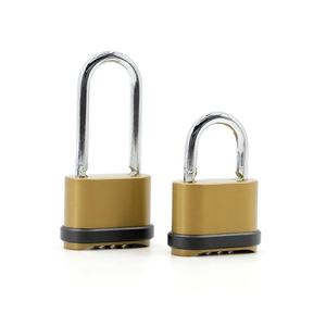 <span class=keywords><strong>Candado</strong></span> de Combinación de Aleación de Zinc, Impermeable, Dorado, Portátil, con Logotipo Personalizado, Contraseña de 4 Dígitos en la Parte Inferior, para Equipaje - Product Image 4