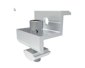 ระบบติดตั้งแผงโซลาร์เซลล์แบบรางขนาดเล็กสำหรับขายส่ง โครงอะลูมิเนียมสำหรับหลังคาโลหะ ติดตั้งง่าย - Product Image 2