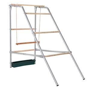 Juego de actividades personalizable para <span class=keywords><strong>gallinas</strong></span> con columpios, perchas y escalera para <span class=keywords><strong>gallinas</strong></span>, ideal para gallineros con columpio. - Product Image 1