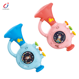 Jouet <span class=keywords><strong>Trompette</strong></span> Magique Lumineuse Musicale Sensorielle en Plastique pour Bébé Chengji - Jouet d'Éveil et d'Éducation Précoce pour Enfants - Product Image 1