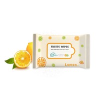 Lot de 10 lingettes humides pour bébé, non tissées, sans parfum, à l'eau pure, pour nouveau-nés et voyages - Vente en gros à prix réduit