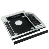 ShuoLe HDD Caddy universale SATA a SATA 2 ° Hdd Caddy 9.5mm per 2.5 "SSD custodia Hard Disk custodia per computer portatile