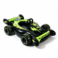 Grande Voiture de Course Gonflable Portable pour Enfants, Utilisable à l'Intérieur et sur l'Eau, Designs Personnalisés Disponibles et Échantillons Fournis