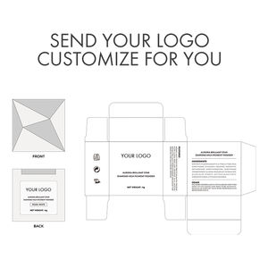 Palette de maquillage vegan à marque privée, illuminateur haute pigmentation, poudre pour le visage, cosmétique, illuminateur pastel, éclat du visage - Product Image 5