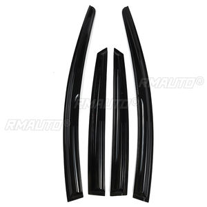 4 Piezas de Visores Laterales para Ventanas de Auto, Color Negro, Protección Contra Lluvia, Cubierta Protectora, para FORD FOCUS 2009-2018 - Product Image 2