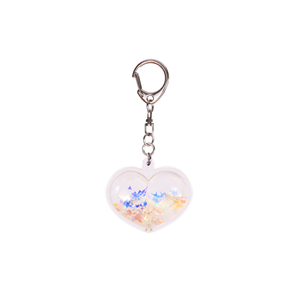 Llaveros con Forma <span class=keywords><strong>de</strong></span> Corazón, Acrílico Transparente con Líquido, Llavero Elegante con Diseño <span class=keywords><strong>de</strong></span> Cristal, Venta al por Mayor, Personalizado, con Figura <span class=keywords><strong>de</strong></span> Anime en el Interior - Product Image 4