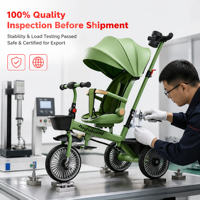 Tricycle pour enfants à faible MOQ, trike à 3 roues pour enfants, commande d'essai bienvenue, conception personnalisée directe d'usine pour le démarrage de petites entreprises