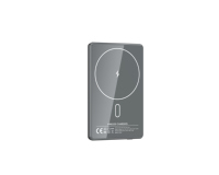 Personnaliser le logo Banque d'alimentation 3C 5000mAh avec écran LED PD 22.5W Chargeur sans fil portable Banques d'alimentation
