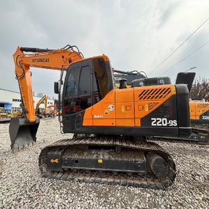 Hyundai 220LC-9 Excavatrice sur chenilles d'occasion d'origine 22 tonnes en bon état Livraison rapide de Corée Garantie 1 an - Product Image 1