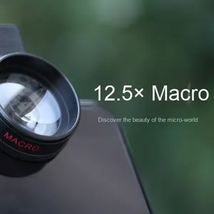 Nhà sản xuất bán buôn siêu góc rộng Macro Ống Kính Điện thoại di động DSLR kim loại bên ngoài máy ảnh hiệu ứng đặc biệt điện thoại di động - Product Image 4