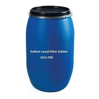 SLES 70% – Approvisionnement direct usine – Sodium Lauryl Éther Sulfate de qualité commerciale pour shampoings, soins capillaires et détergents liquides (produit chimique)