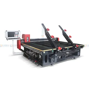 Mesin pemotong kaca CNC 2620 3 In 1CNC mesin pengolahan pemotong kaca optik/meja pemrosesan kaca