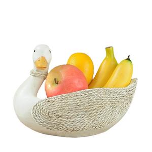 Pot de rangement en résine de style européen créatif en forme de canard, design <span class=keywords><strong>animal</strong></span> mignon, qualité supérieure, directement de l'usine, pour salon, Pâques - Product Image 5