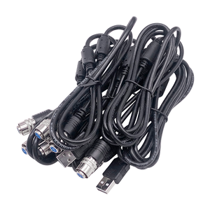 Anpassbare Länge 4-Pin XS9 zu USB Ersatzkabel XS9 5 Rundsteckverbinder Wasserdichtes Push-Pull-Verbindungskabel - Product Image 3