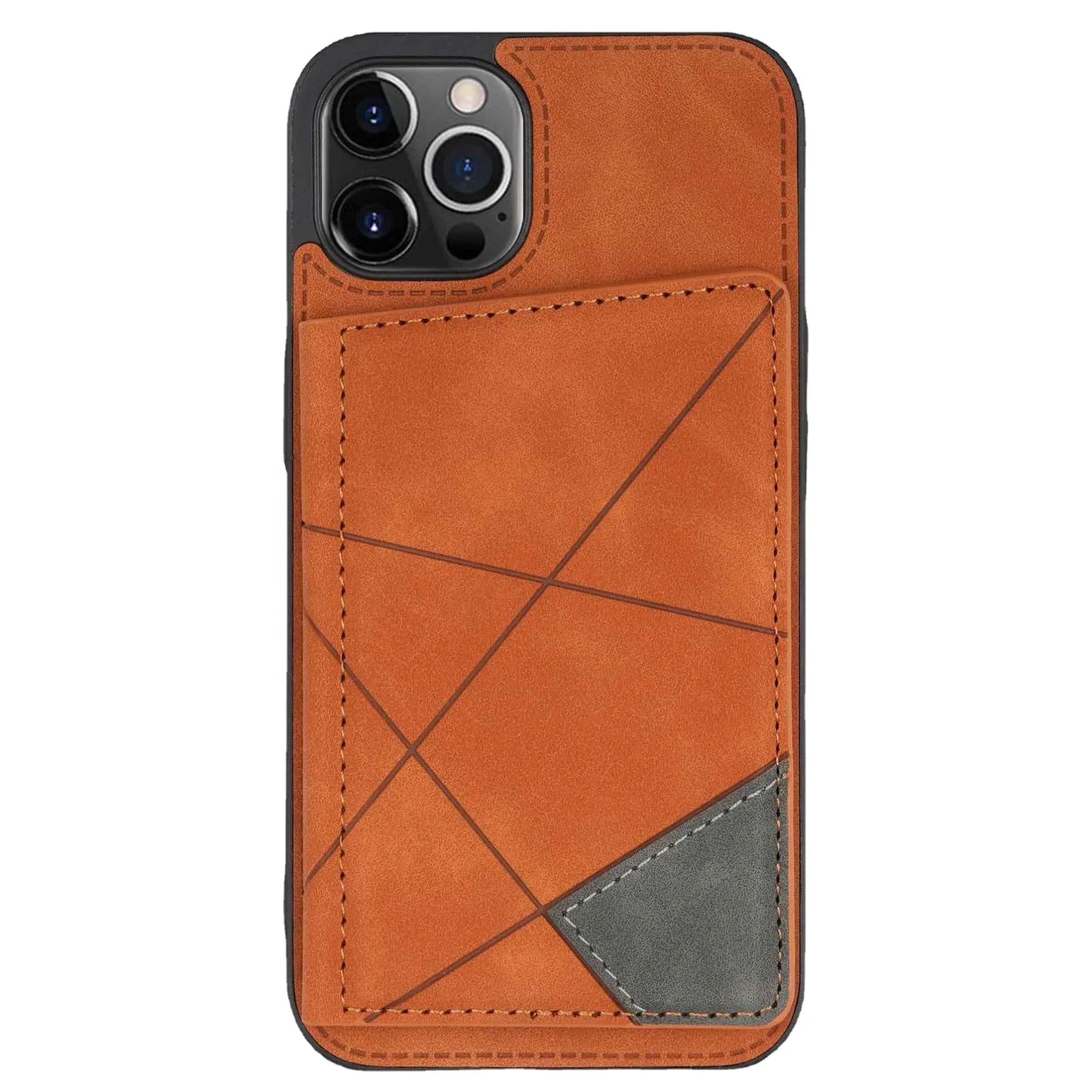 Dòng Side Stick chèn thẻ Wallet Bracket s22u kim loại khóa ẩm Thẻ Thiết kế túi trường hợp điện thoại cho Iphone 15 14 thương hiệu điện thoại trường hợp