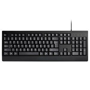 Factory Wholesale <strong>USB</strong> Wired ABS <strong>Keyboard</strong> for Office Use Membrane Operation Palm Rest Style for <strong>Computer</strong> Desktop - Product Image 1