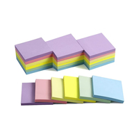 Bon marché Adhésif fort Coloré Super Sticking Power Bloc-notes à mémoire Ensemble de notes autocollantes