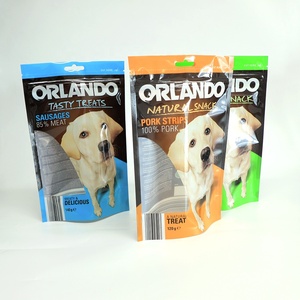 Tùy chỉnh in nhôm lá nhựa đáy phẳng mèo chó thức ăn vật nuôi bao bì túi đứng lên túi - Product Image 6