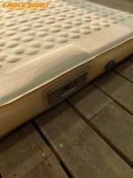 Colchón de aire para acampar inflable de soplado rápido automático Material de TPU para acampar al aire libre con bomba de aire eléctrica incorporada Colchón para acampar