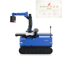 Système robotisé de chargement, déchargement et palettisation pour applications industrielles