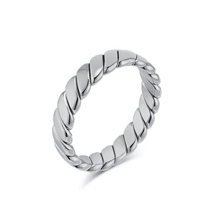 Anillos Minimalistas al por Mayor, Anillos Delicados de Acero Inoxidable Chapados en Oro para Mujer - Product Image 2