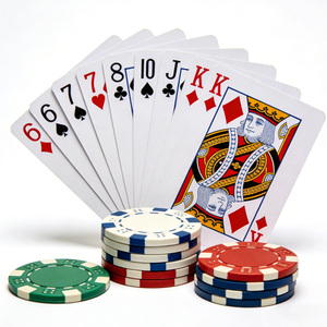 Fichas de Póker con Brillo Neón, Impresas en Color Personalizado, para Accesorios de Mesa de Casino, Juego de Regalo para Torneos, Venta al por Mayor, 100 Piezas - Product Image 2