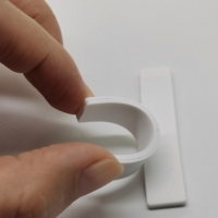 Programmable En Silicone Lavable UHF RFID Étiquettes de Blanchisserie avec Alien H3 Puce
