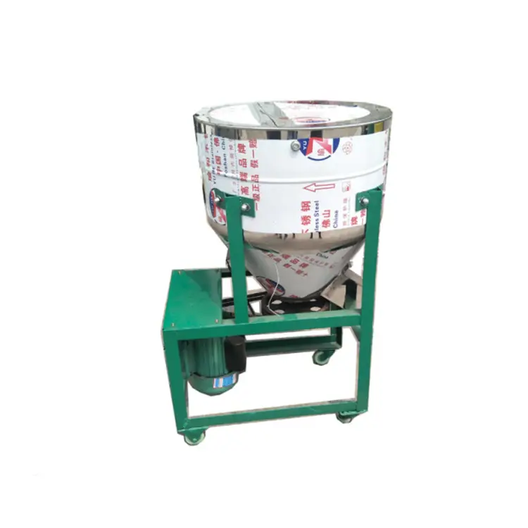 500kg poultry feed mixer Stainless steel seeds vertical mixer Seed coating machine