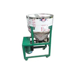 Máy Trộn Thức Ăn Gia Cầm 500Kg Máy Trộn Hạt Dọc Bằng Thép Không Gỉ Máy Phủ Hạt