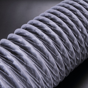 Manguera de Extracción de Humos de Tela Recubierta de PVC, Reforzada con Alambre de Acero, Flexible, Anticorrosiva, para Equipos de Purificación de Aire, Premium - Product Image 5