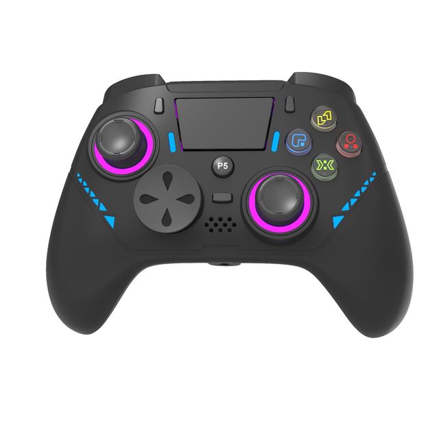 Wired Game Controller for P5 Plug/Play Universal Dual Vibration 6-Axis Gyroscope Motion Sensor USB Wired Gamepad for S5 PC
