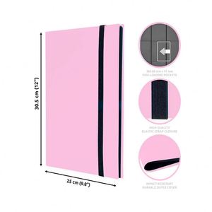 Classeur de cartes à collectionner FUXI 9 pochettes 360 cartes en PP, pour cartes TCG et cartes sportives, album de cartes, cartes de baseball, K-Pop - Product Image 2