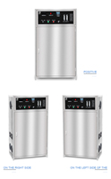 Générateur d'ozone refroidi à l'eau 220V pour purificateur d'air, traitement de l'ozone, machines à eau