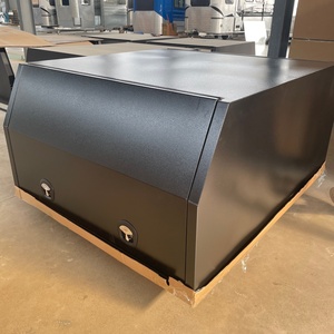 Aluminum Portable Waterproof Outdoor Pickup Truck Ute Canopy with <b>Tool</b> <b>Box</b> 2000L Capacity - Product Image 1