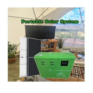 portable solar power 300w 500w 800w 1000w 2000w 3000w off-grid solar power system