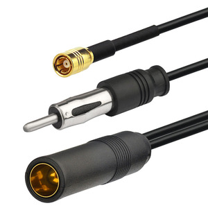 DAB Splitter Antenna aerea <span class=keywords><strong>per</strong></span> auto Din da femmina a maschio a SMB cavo Pigtail <span class=keywords><strong>per</strong></span> AM/FM DAB + pioniere Clarion alpino - Product Image 3