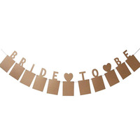 Bannière de cadre photo en papier bon marché à vendre, avec fond en forme de cœur, pour fête de mariage, fête de fiançailles, décoration de mariage